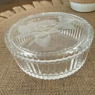 Teleflora's Vintage Glass Trinket Box
