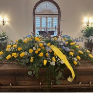 personalized sympathy banner
