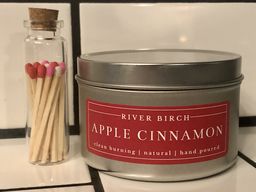 RIVER BIRCH luxury candle + matches