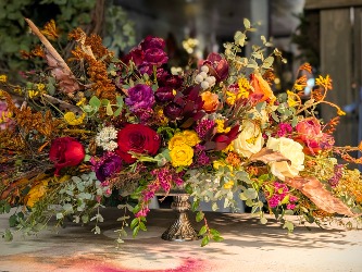late summer party arrangement