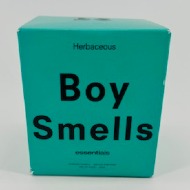Boy Smells Candle