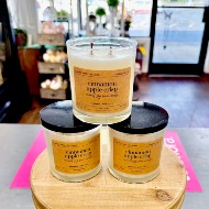 Handmade Soy Candle w/ Luxury Wooden Wick 8oz