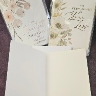 Sympathy Card (with your message included)