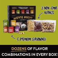 Movie night deluxe popcorn gift set