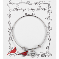 Always in My Heart Cardinal Bracelets