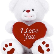 BIG TEDDY BEAR (I LOVE YOU)