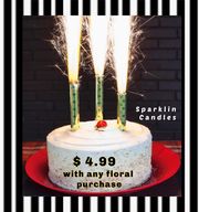 Sparkling candle