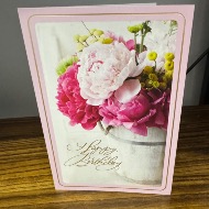 Greeting card Happy Birthday