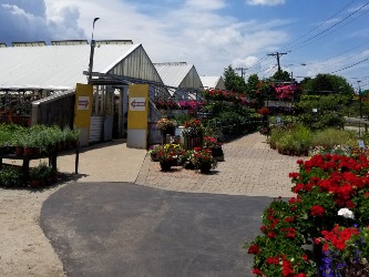 Garden Center Entrance