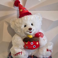 Musical Happy Birthday Bear