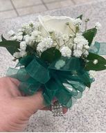 White Rose Corsage
