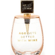 Stemless Glass with Cork!