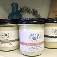Free Reign Soy Candle with Wood Wick