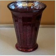 Red Vase