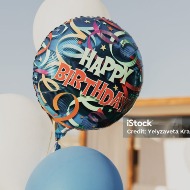 1 Jumbo Mylar Balloon
