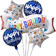 1 Mylar Balloon 4 inches