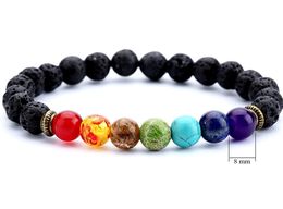 Chakra bead bracelet gift