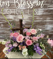 Keepsake bread bowl arrangement