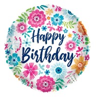 Happy Birthday Mylar Balloon