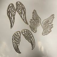Assorted angel wings