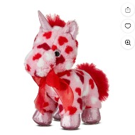 Small stuffed animal for Valentines day