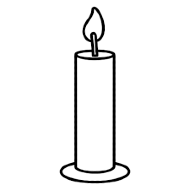 In Memory Candle