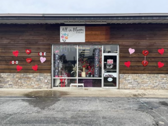 Storefront of  All In Bloom & More Florist