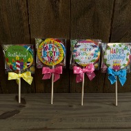 Happy Birthday Assorted Candy Pops