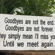 Wooden Memory Signs