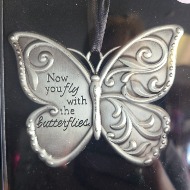 Now you fly with the Butterflies ornament
