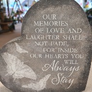 Wooden Heart Our Memories of Love and Laughter