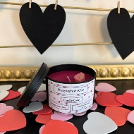 Local Valentines Day Candle