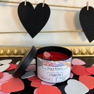 Local Valentines Day Candle