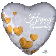 Happy Anniversary Mylar Balloon