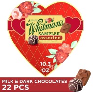 22 piece assorted valentine chocolates