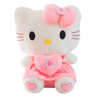 Hello kitty "love" plush