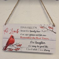 Cardinal Wall plaque