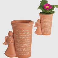 Angel I thought of you bereavement plant pot
