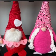 14" Valentines Day Gnomes