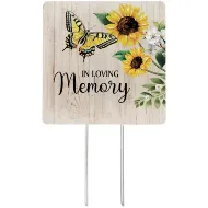 "Loving Memory" Plant Pick