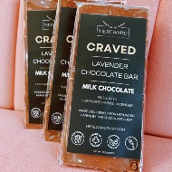 Lavender Infused Milk Chocolate Bar