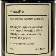 In A Biblical Scents Candle