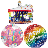 Birthday Balloons (Mylar)