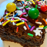 Birthday Brownies