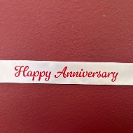Happy Anniversary Ribbon