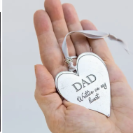 Loss of Dad Handmade Pewter