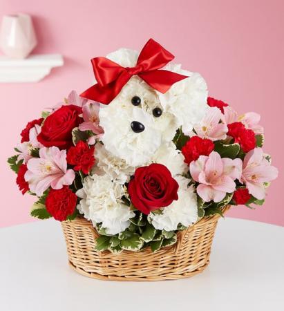  Love Pup™ Dog Basket