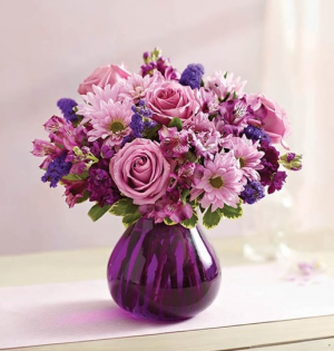 Lavender Hope ***CLEAR VASE ONLY***