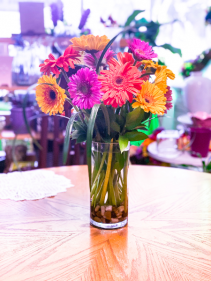 1 Dozen Gerberas Floral Arrangement