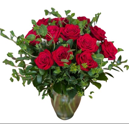 Premium Red Roses  A Davis Floral Design